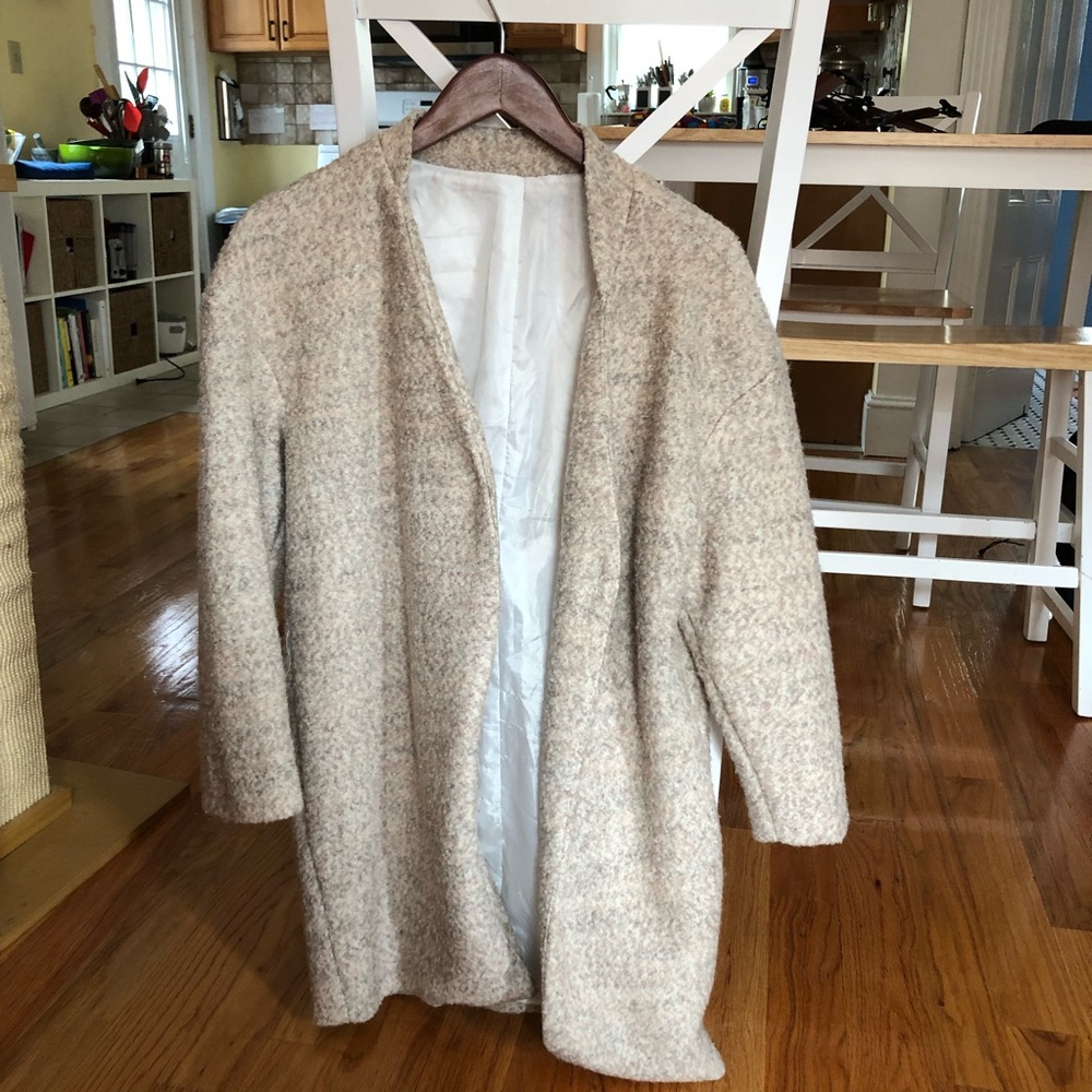 Beige jacket/cardigan perfect for spring
